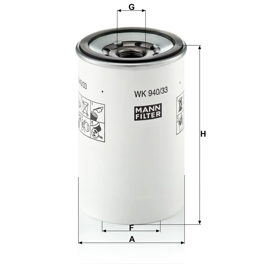 MANN WK 940/33 X