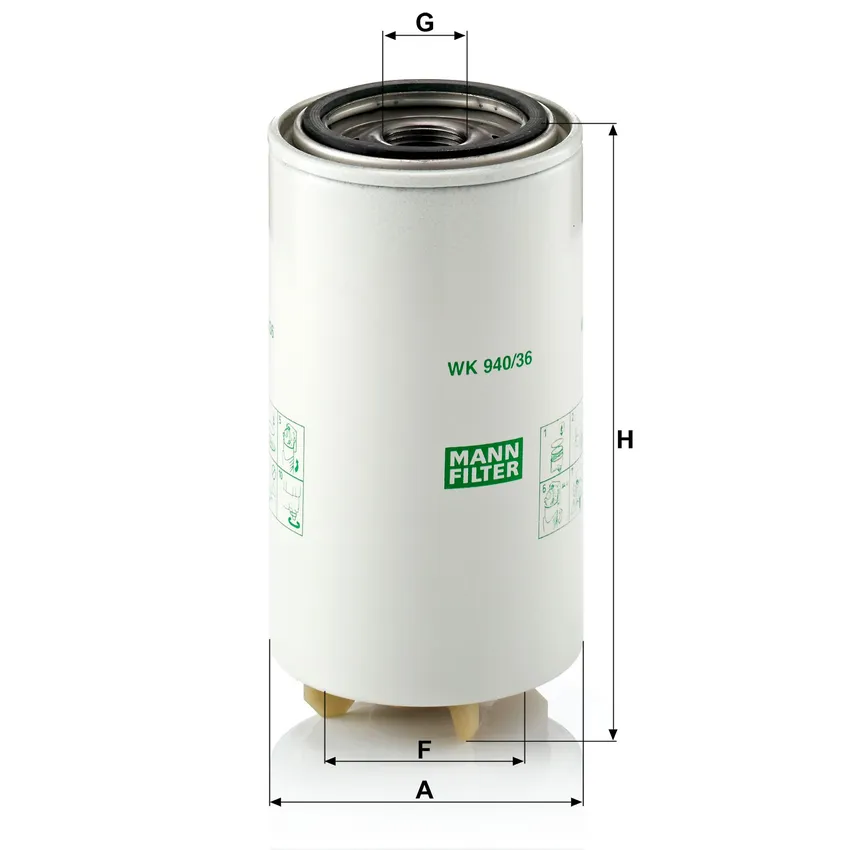 MANN WK 940/36 X