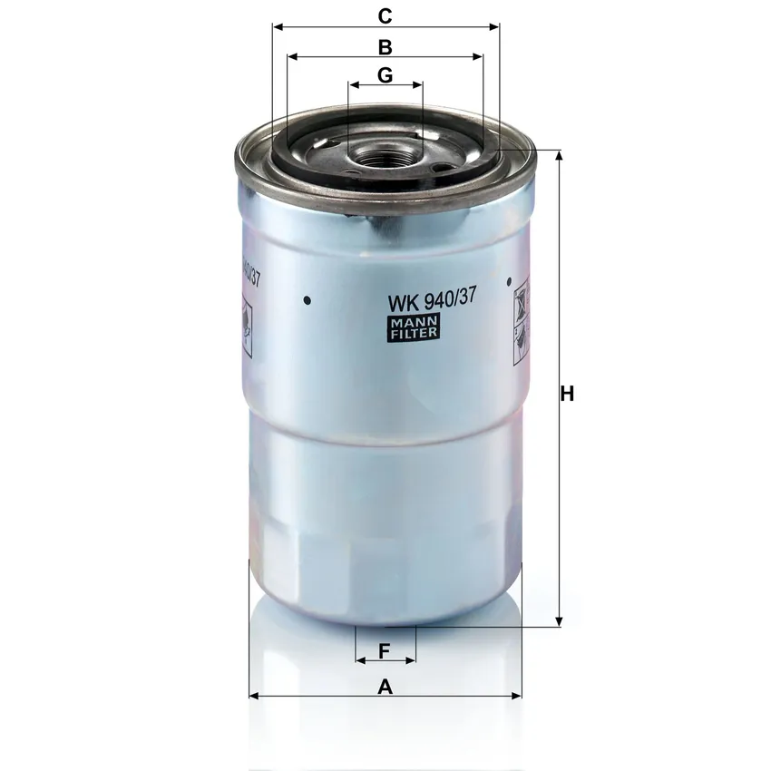 MANN WK 940/37 X