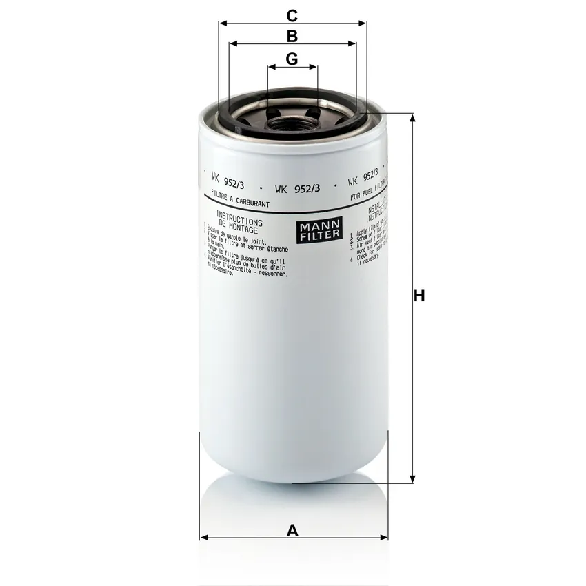 MANN WK 952/3