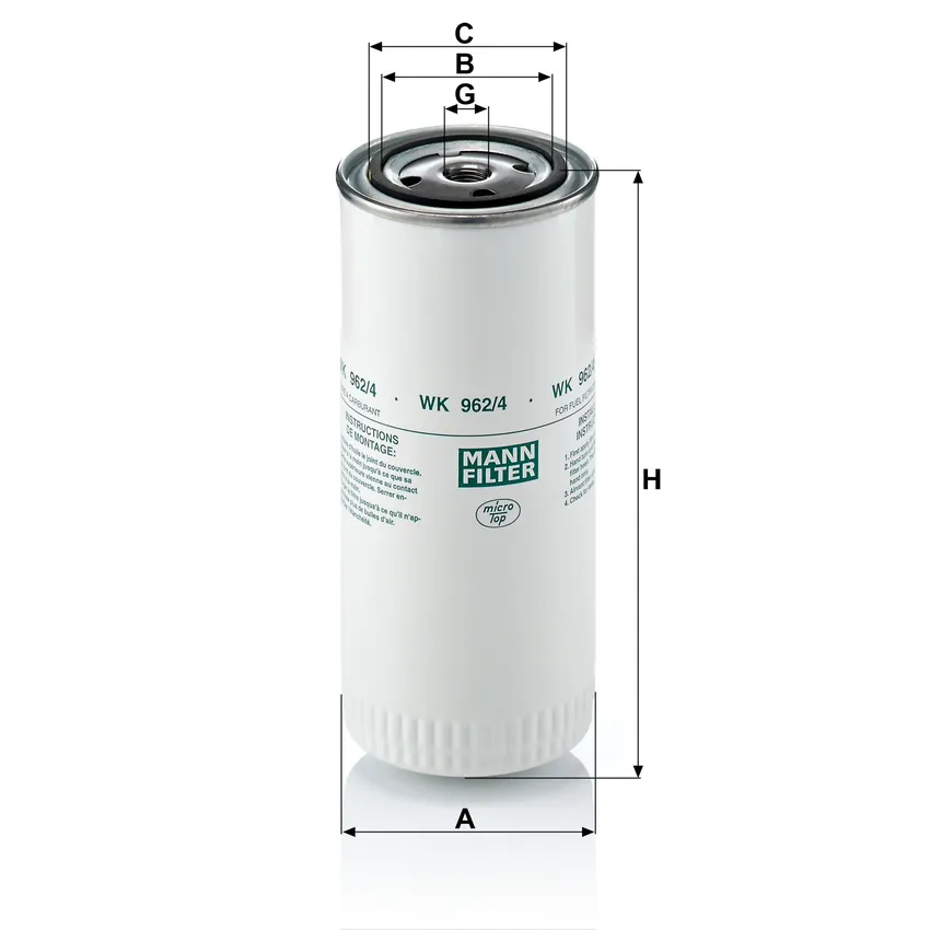 MANN WK 962/4