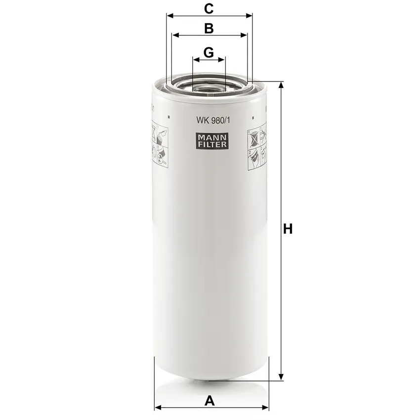 MANN WK 980/1