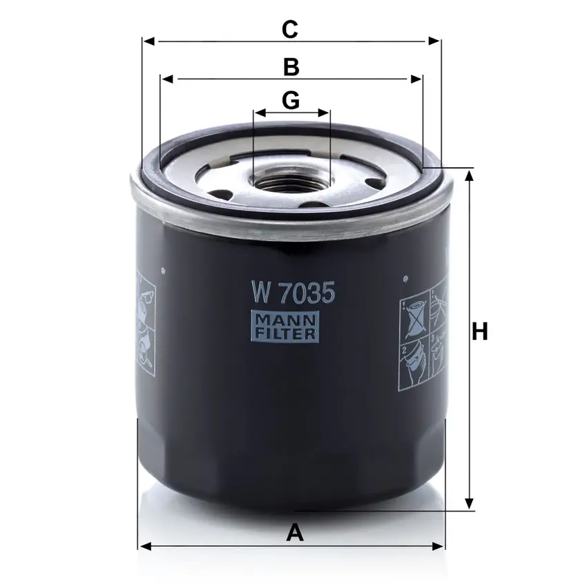 MANN W 7035