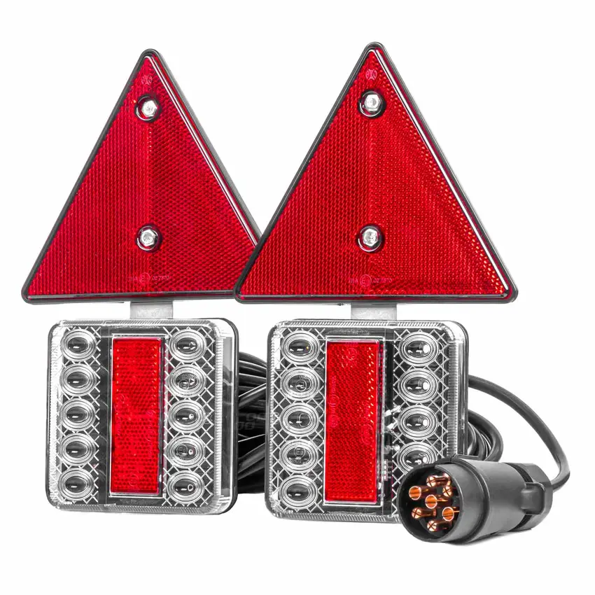 LED sada svetiel na prívesný vozík s magnetom