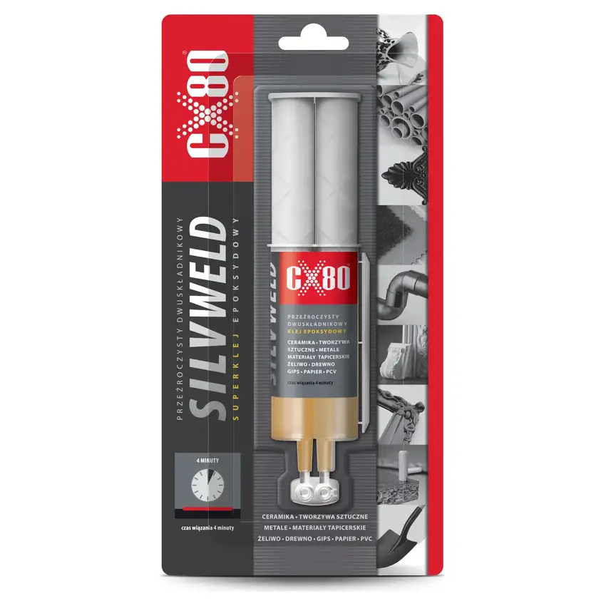 CX80 SILV WELD 24ml