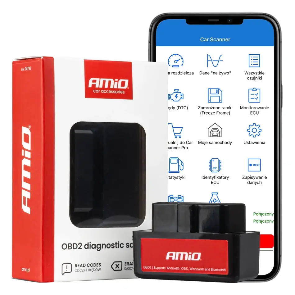 Diagnostický skener OBD2 BT mini