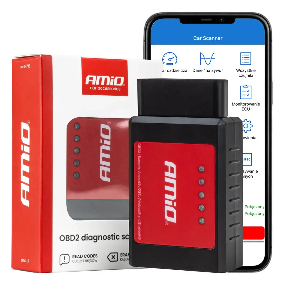 Diagnostický skener OBD2 BT XL