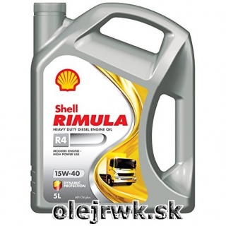 SHELL RIMULA R4 X 15W-40 5L