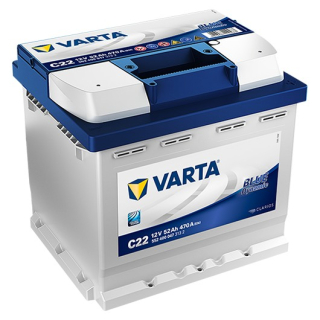 VARTA BLUE Dynamic C22 12V 52Ah