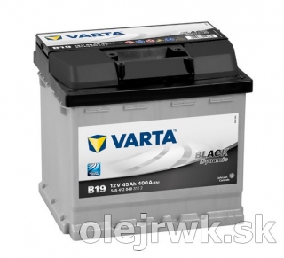 VARTA BLACK Dynamic B19 12V 45Ah
