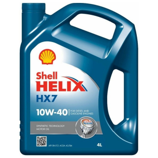 SHELL HELIX HX7 10W-40 4L