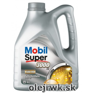 MOBIL SUPER 3000 X1 5W-40 4L