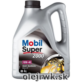 MOBIL SUPER 2000 X1 10W-40 4L