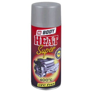 BODY Heat Super 600°C - STRIEBORNÝ 400ml