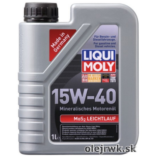 LIQUI MOLY MOS2 LEICHTLAUF 15W-40 1L