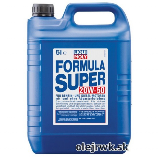 LIQUI MOLY FORMULA SUPER 20W-50 5L
