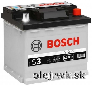 BOSCH S3 002 12V 45Ah