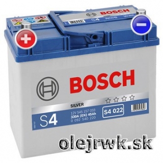 BOSCH S4 022 45Ah Ľ