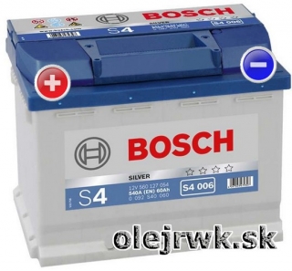 BOSCH S4 006 60Ah Ľ