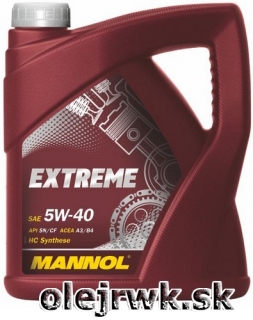 MANNOL Extreme 5W-40 4L