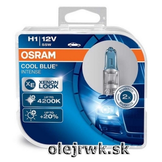 H1 OSRAM Cool Blue Intense 12V 55W Box 2ks