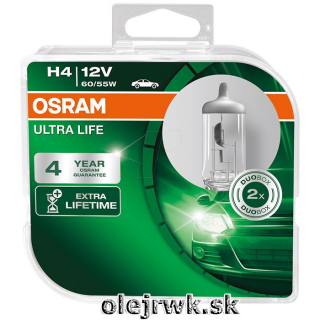 H4 OSRAM Ultra Life  Box 2ks