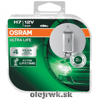 H7 OSRAM Ultra Life  Box 2ks
