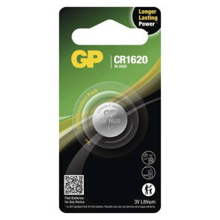 Bateria GP CR1620 1ks