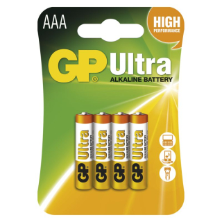 Batéria GP Ultra AAA 1,5V  4ks