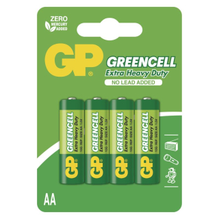 Batéria GP Greencell AA 1,5V  4ks