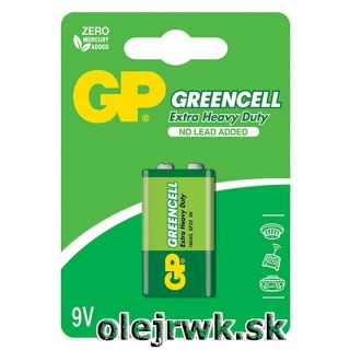 Batéria GP Greencell 1604G 9V  1ks