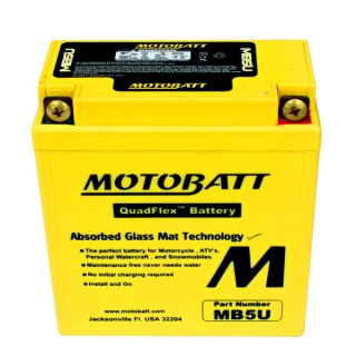 MotoBatt MB5U 12V/7Ah (P+L)