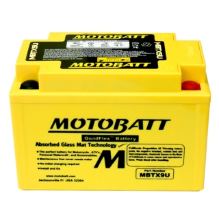 MotoBatt MBTX9U 12V/10,5Ah (P+L)