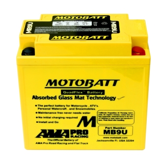 MotoBatt MB9U 12V/11Ah (P+L)