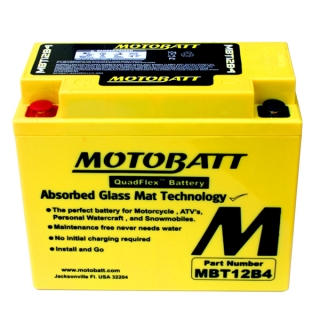 MotoBatt MBT12B4 12V/11Ah (L)