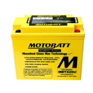 MotoBatt MBTX20U 12V/21Ah (P+L)