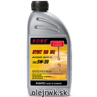 ROWE SYNT RS HC SAE 5W-20 1L