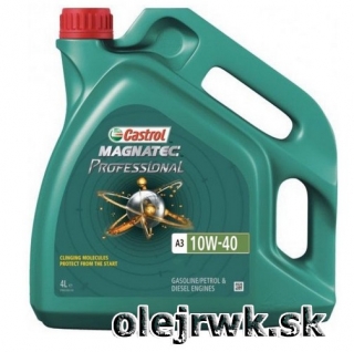 Castrol Magnatec Professional A3 10W-40 4L