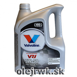 Valvoline VR1 RACING 5W-50 4L
