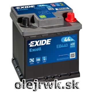 EXIDE Excell EB440 12V 44Ah 