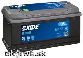 EXIDE Excell EB852 12V 85Ah
