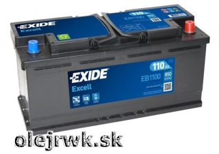 EXIDE Excell EB1100 12V 110Ah
