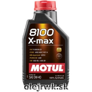 MOTUL 8100 X-max 0W-40 1L
