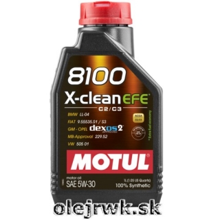 MOTUL 8100 X-clean EFE 5W-30 1L