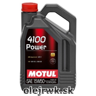 MOTUL 4100 Power 15W-50 5L
