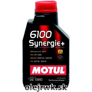 MOTUL 6100 Synergie+ 10W-40 1L