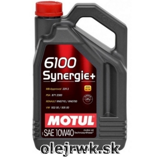MOTUL 6100 Synergie+ 10W-40 4L