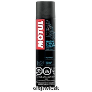 MOTUL E9 Wash and Wax Spray 400ml
