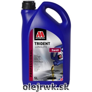 Millers Oils Trident Longlife 5W-40 5L