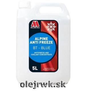 Millers Oils Alpine Antifreeze BT - BLUE 5L